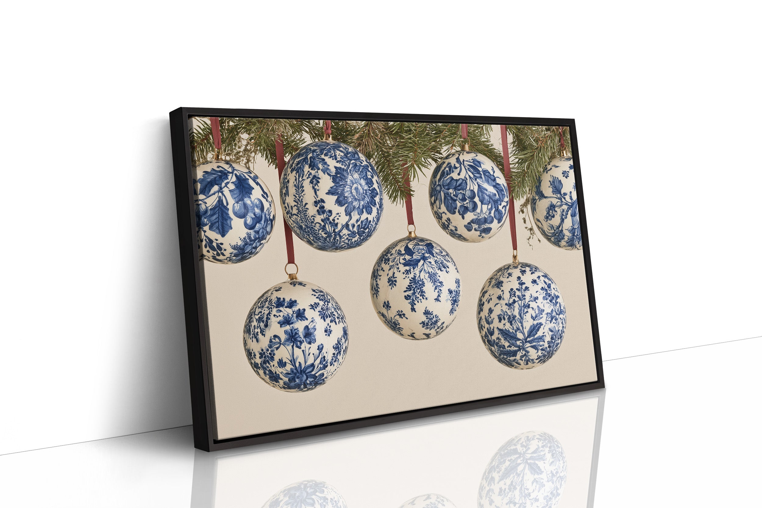 Blue Toile, Up Close