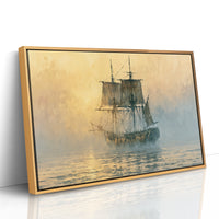Tall Ship at Golden Dawn