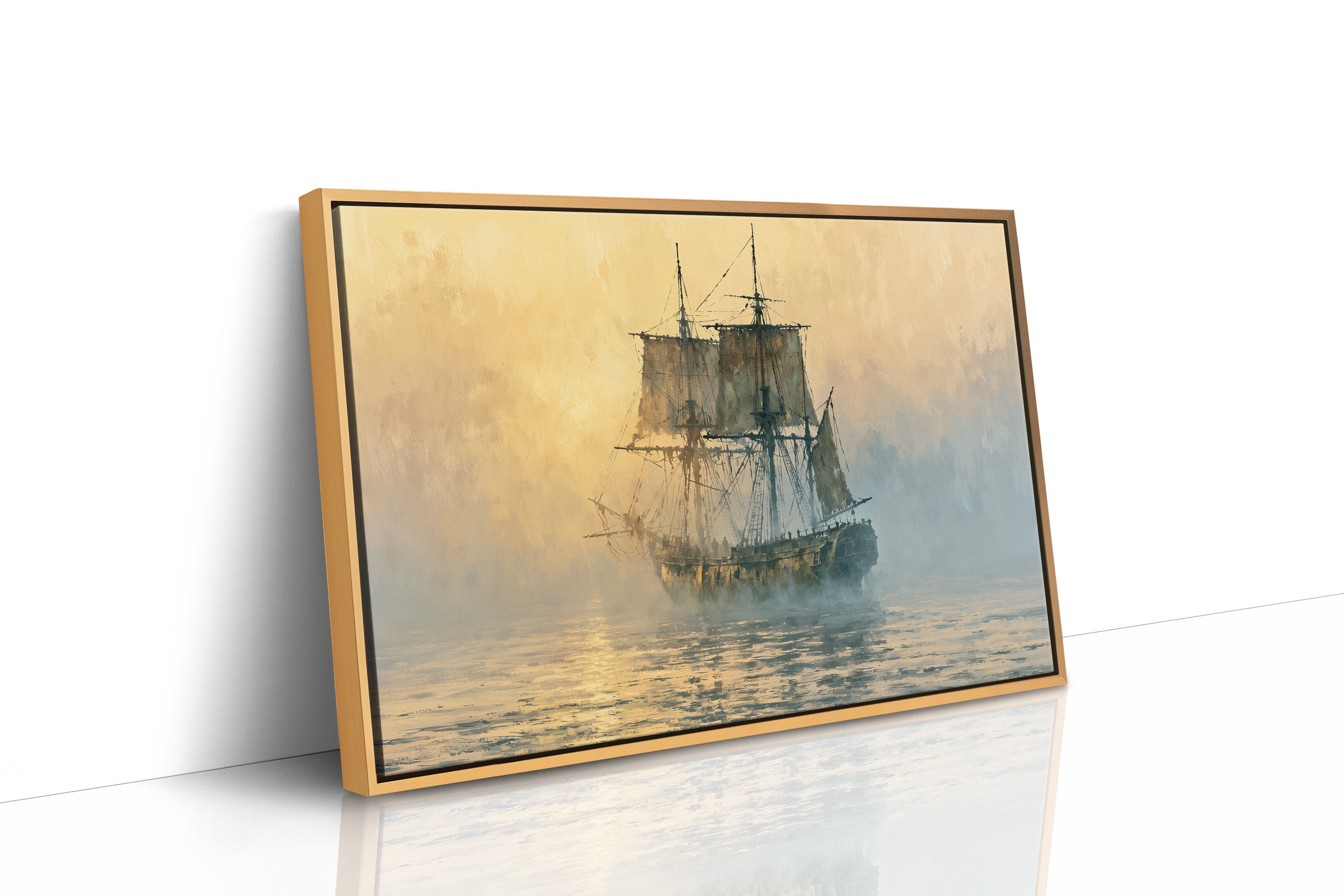 Tall Ship at Golden Dawn