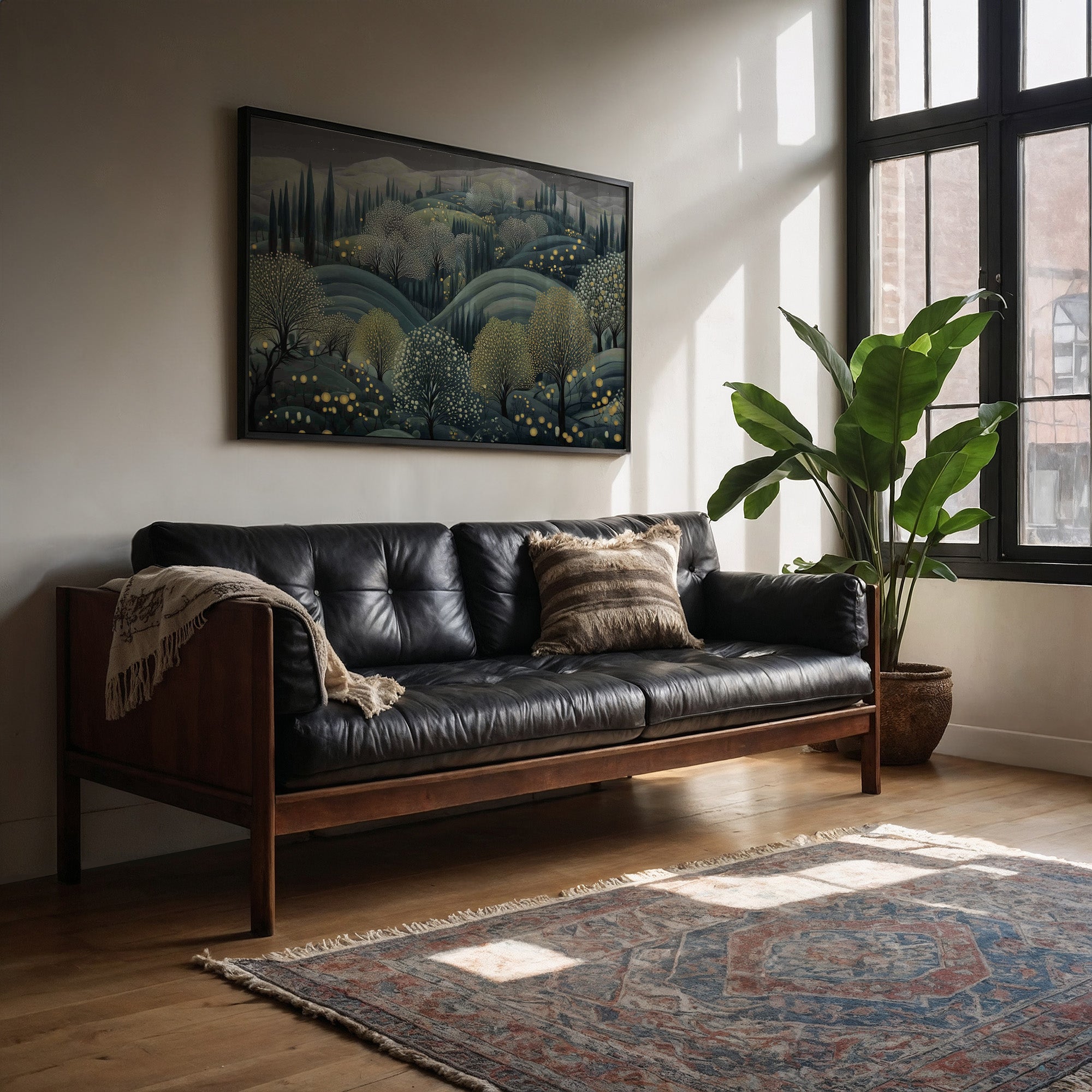 Fireflies Dance Through Tuscan Hills