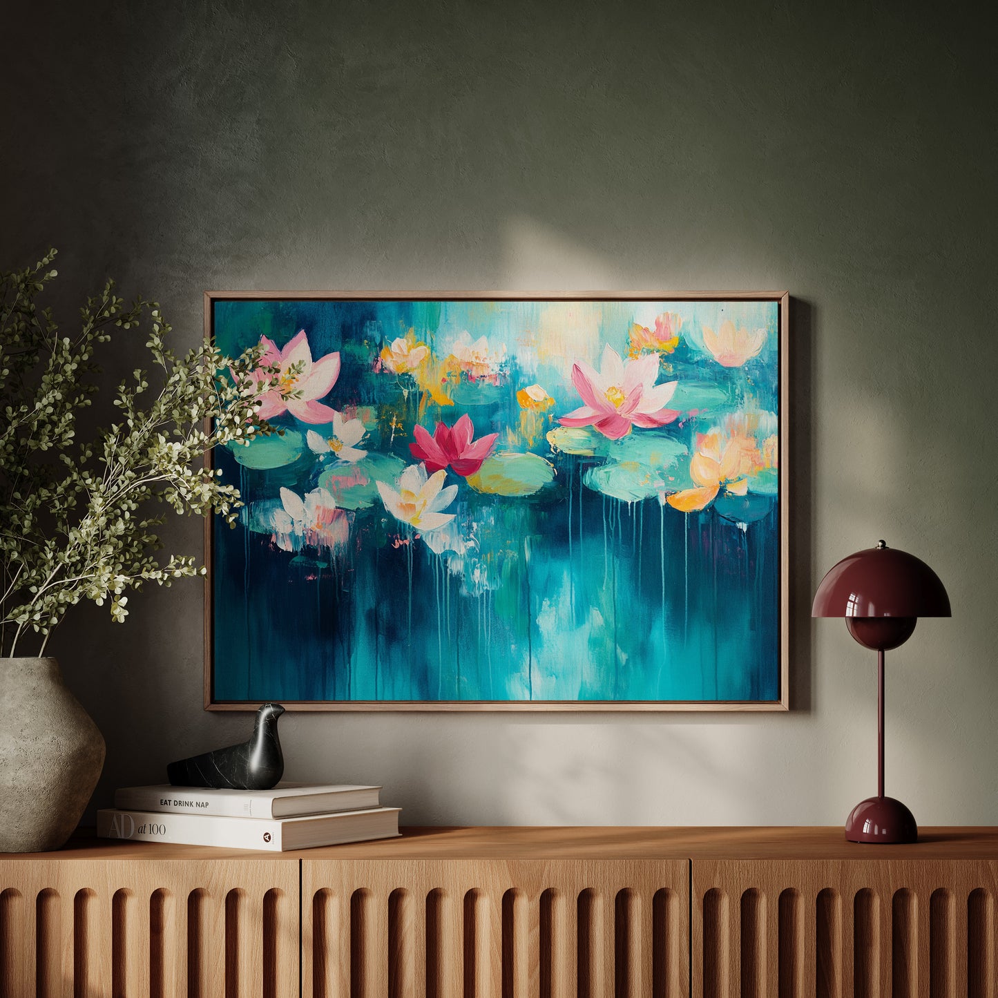 Lotus Dreams In Midnight Waters