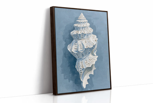 Ocean Memory In Wooden Frame