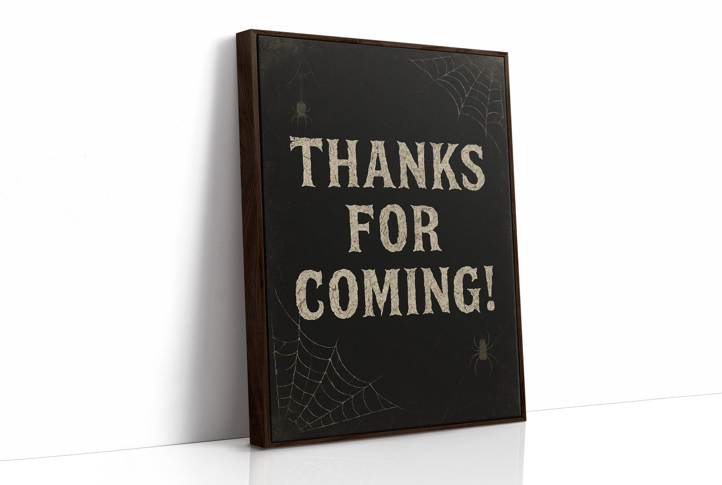 Spiders Weave Gratitude's Message