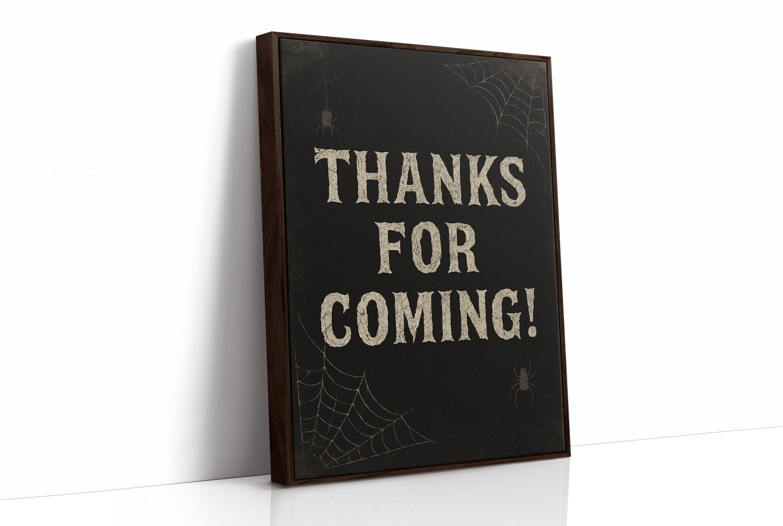 Spiders Weave Gratitude's Message