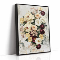 Bouquet on Weathered Stone