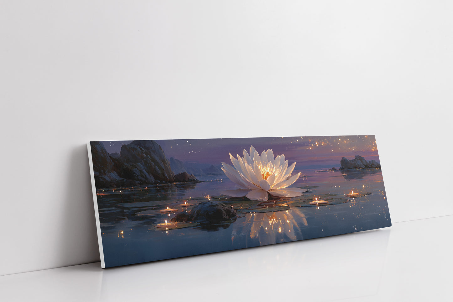 Lotus Light at Dusk