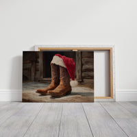 Rustic Holiday: Cowboy Boots Meet Christmas Spirit