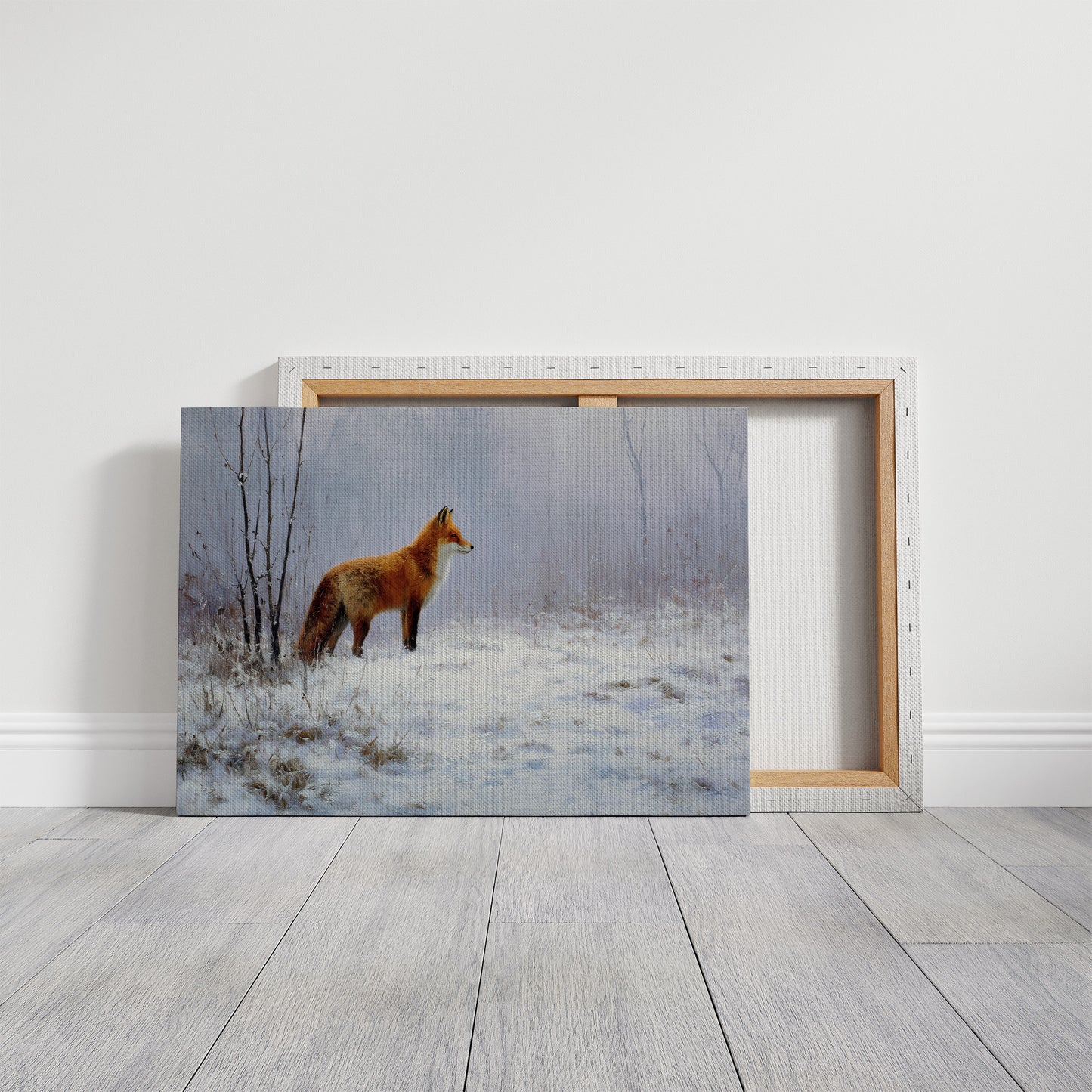 Fox in the Quiet Frost