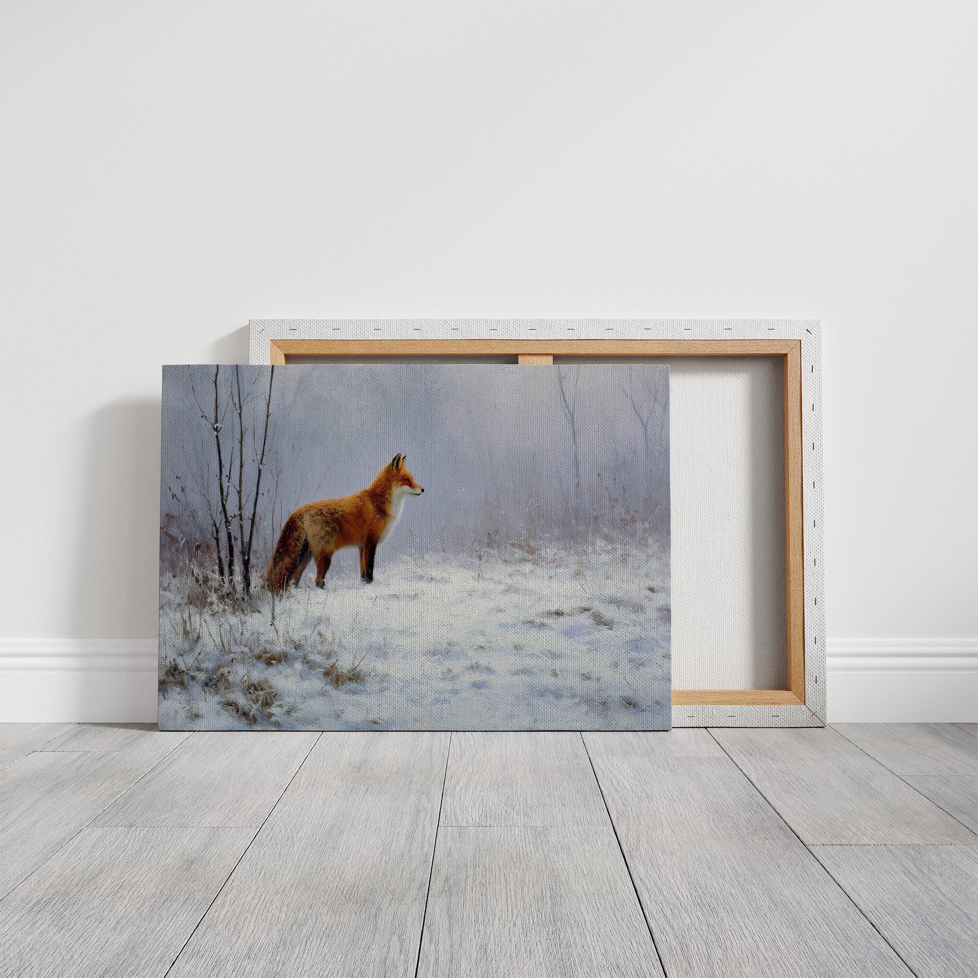 Fox in the Quiet Frost