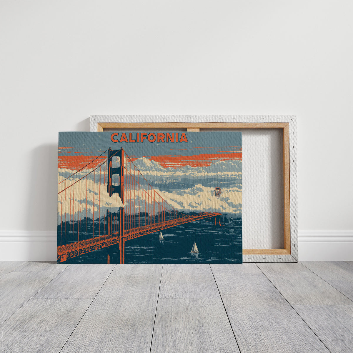 California Golden Gate Fog
