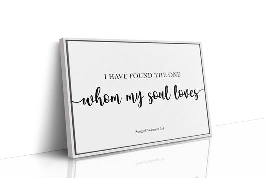 Sacred Vows in Elegant Typography