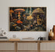 Enchanted Mushroom Forest: Mystical Fantasy Canvas Wall Art