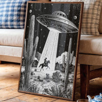 Desert Cowboy Meets Midnight Visitors