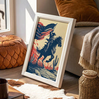 Freedom Rides Through Desert Winds