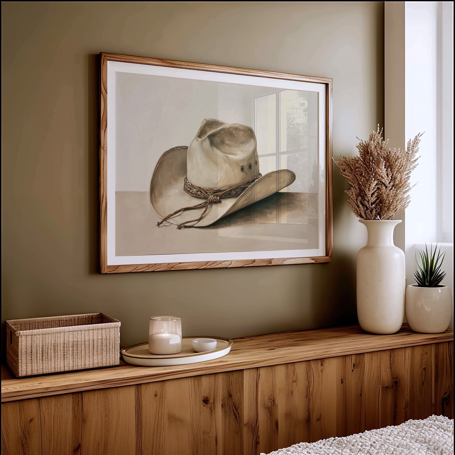 Weathered Leather Tells Ranch Tales