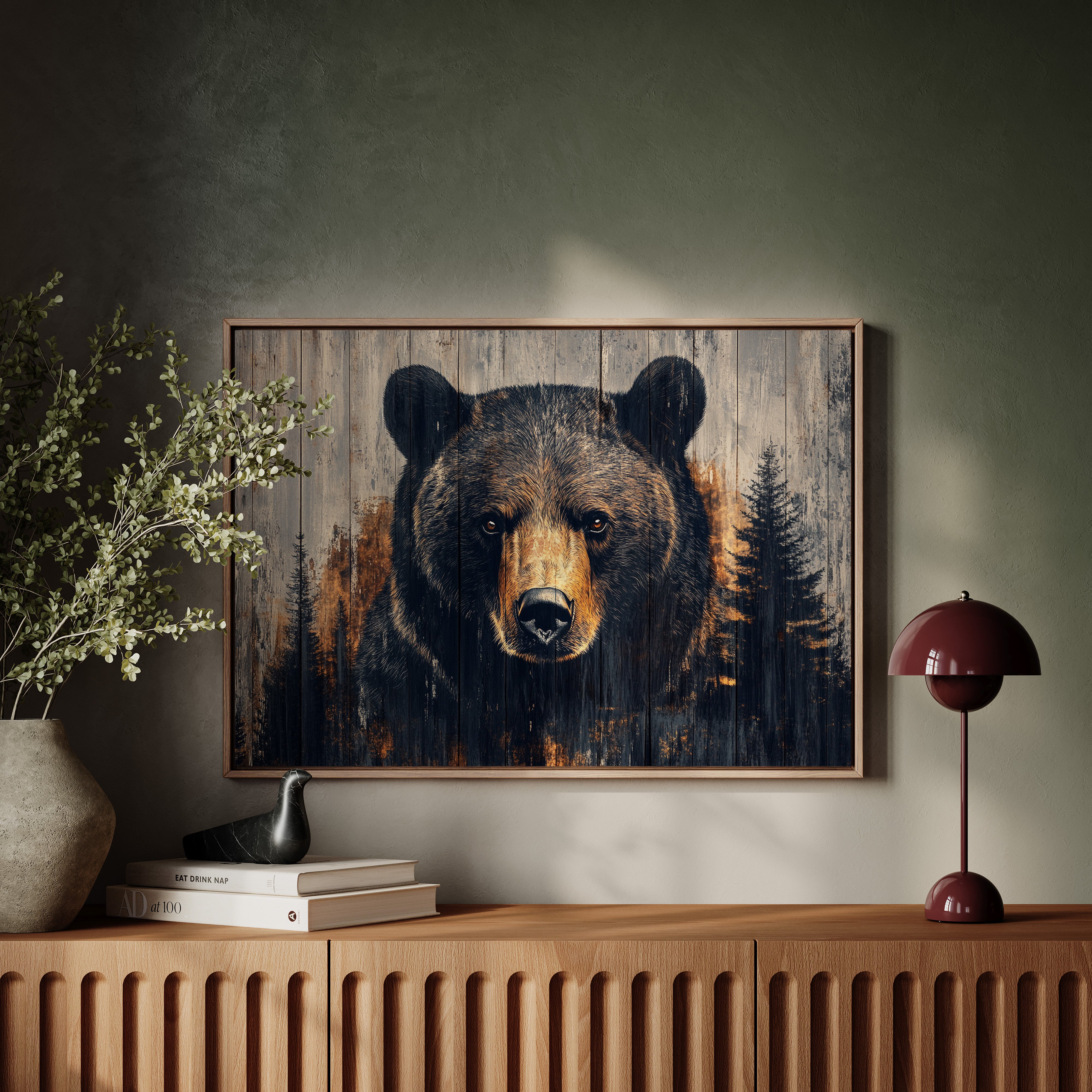 Forest King's Ancient Wood Portrait