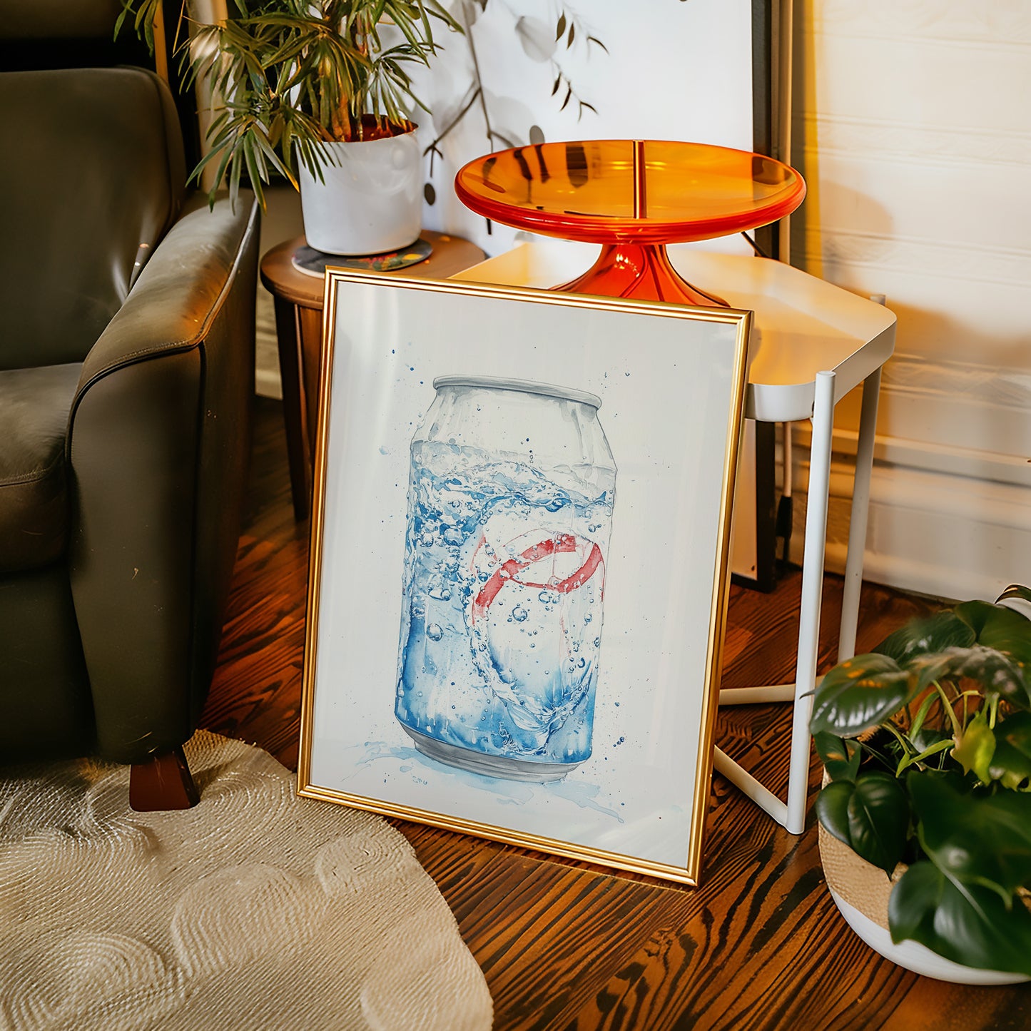 Summer Bubbles Dance In Glass