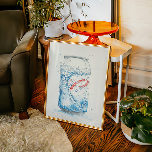 Summer Bubbles Dance In Glass