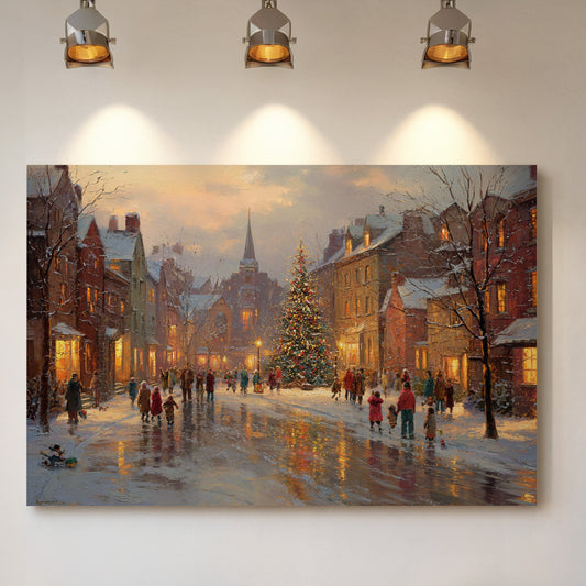When Snowflakes Dance in Town