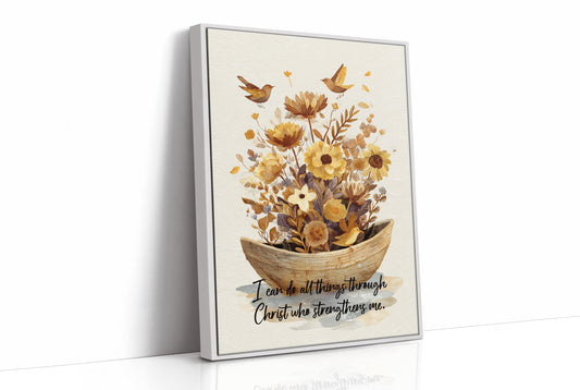 Golden Blooms Carry Faith's Promise