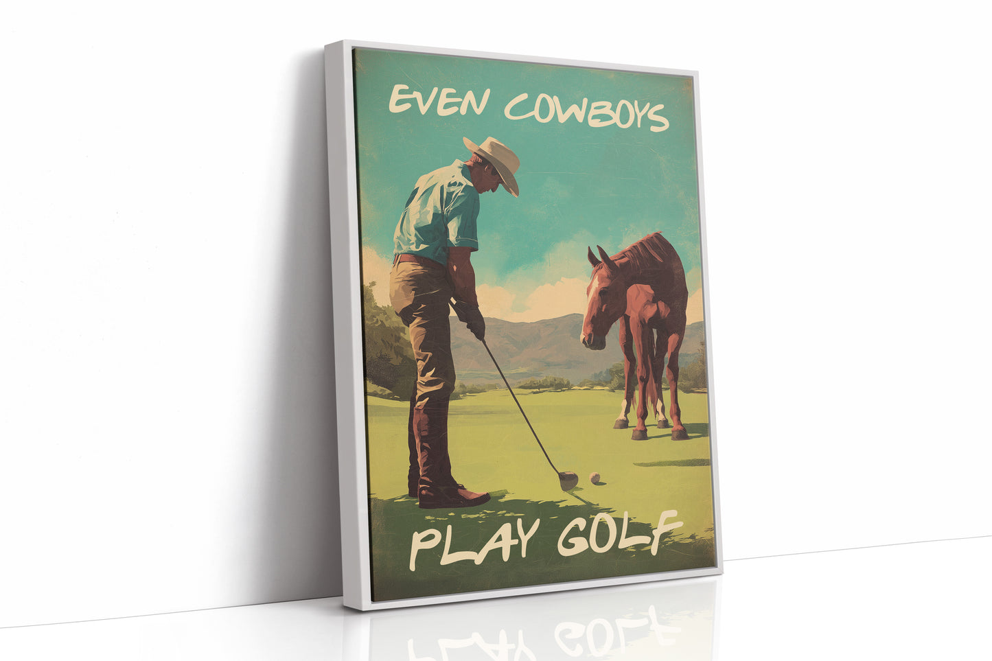 Even Cowboys Play Golf
