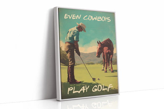 Even Cowboys Play Golf