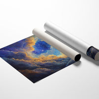 Heaven Opens Its Golden Gates