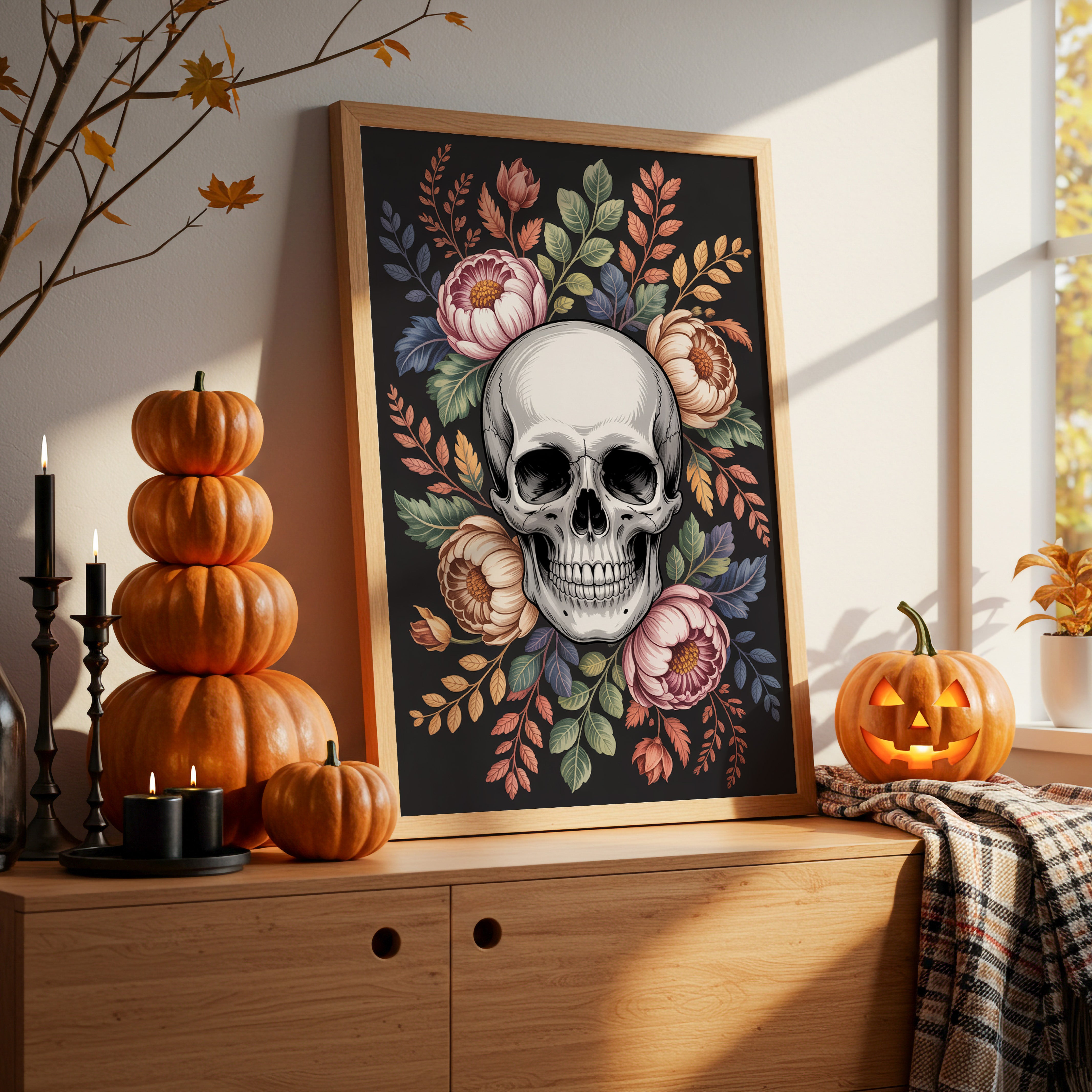 Blooms Adorn What Remains Behind