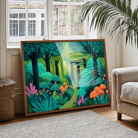 Secret Paths Between Magic Mushrooms