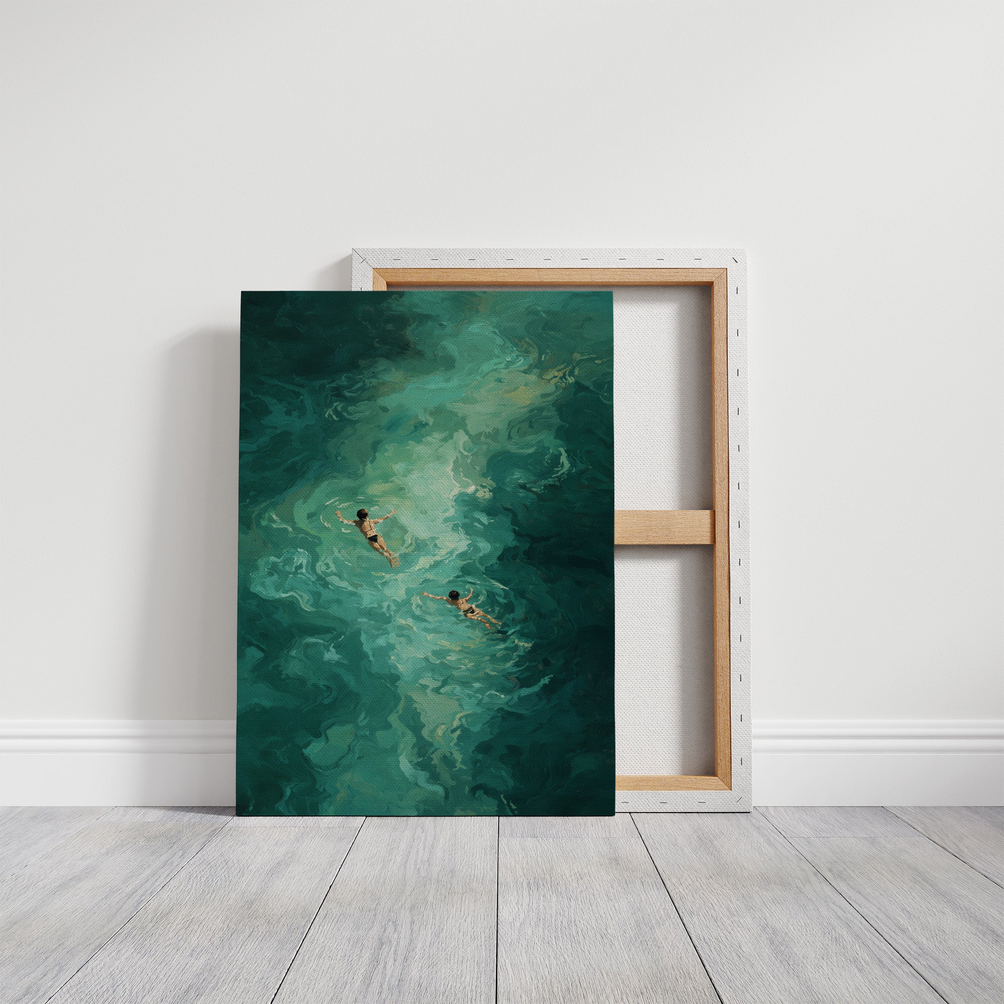 Emerald Currents: A Shared Aquatic Journey