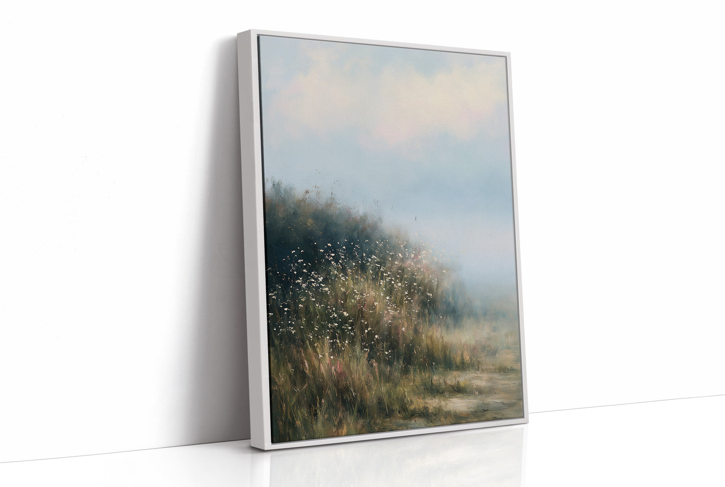 Wildflowers in the Morning Haze