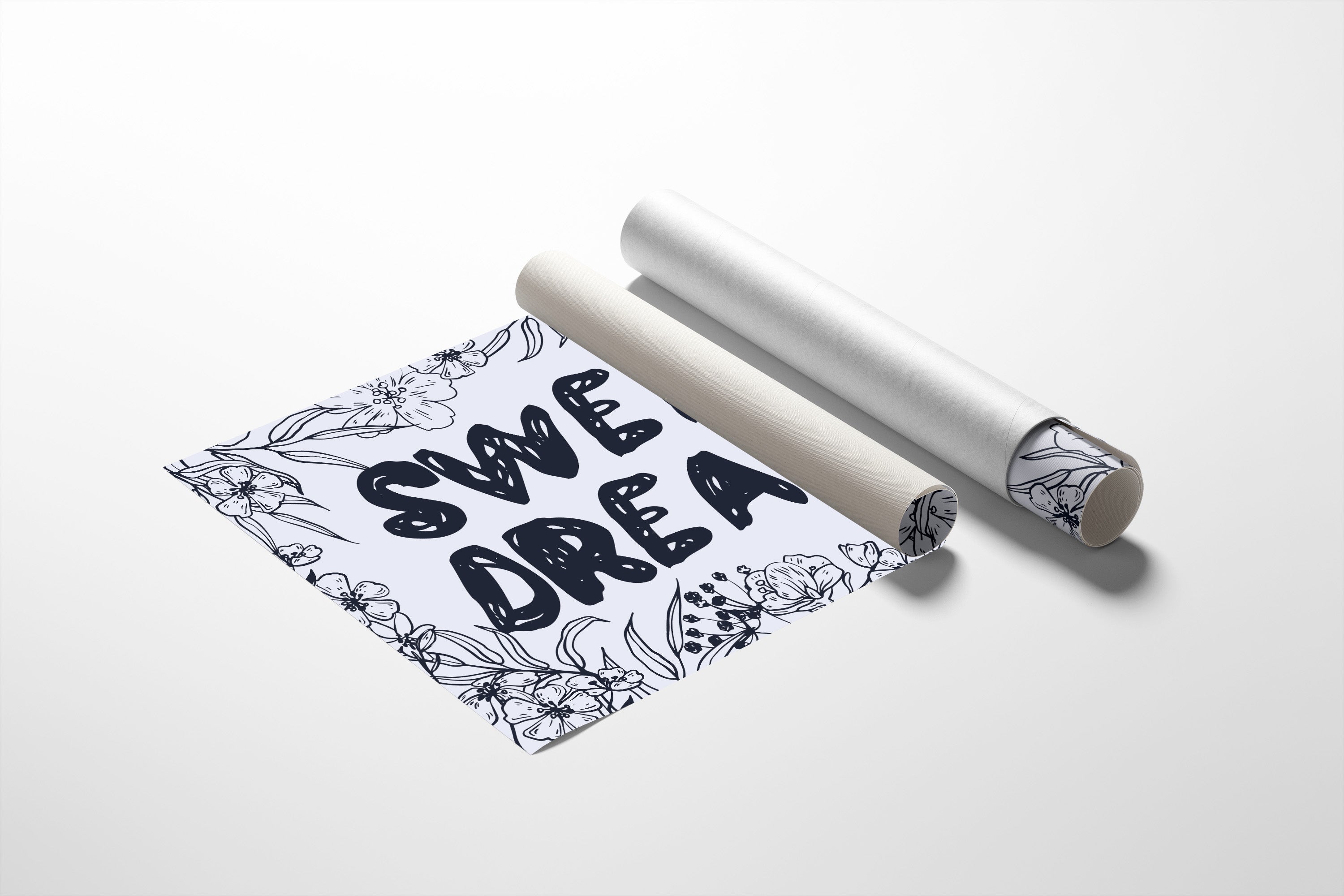 Sweet Dreams Groovy Line Art