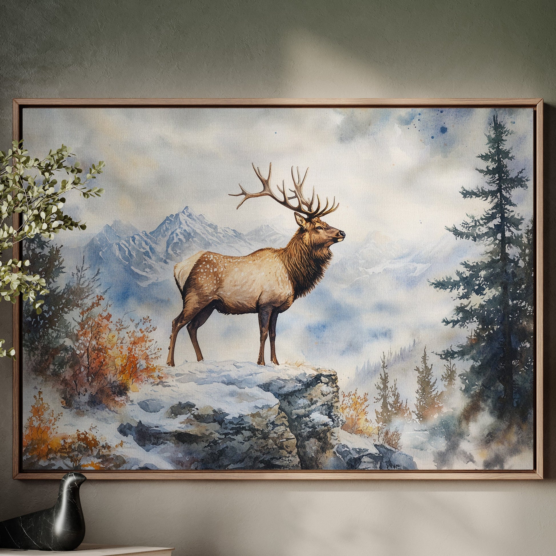 Winter Majesty Claims Mountain Peak