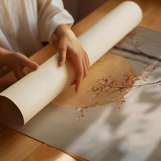 Maple Leaves Dance By Moonlight