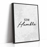 Stay Humble Script Quote