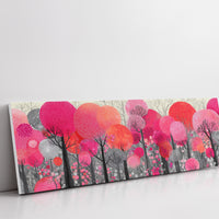 Blossoms in a Crimson Forest