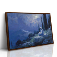 Midnight Prayer On Mountain's Edge