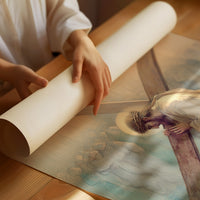 Sacred Path On Wooden Table