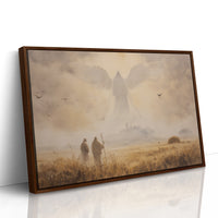 Pilgrims Beneath Celestial Light