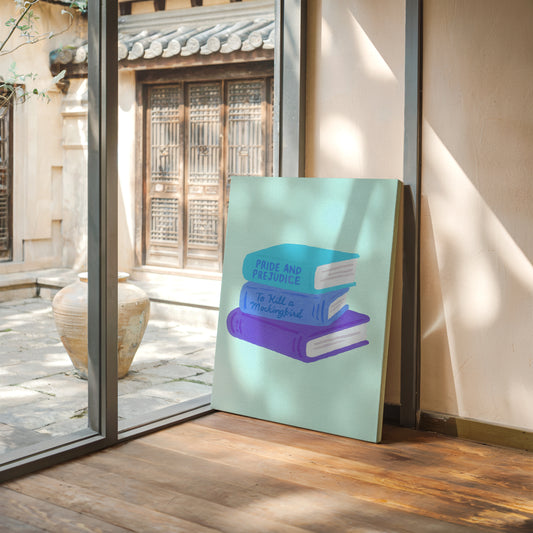 Classic Books Meet Desert Solitude