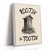 Rootin and Tootin Outhouse