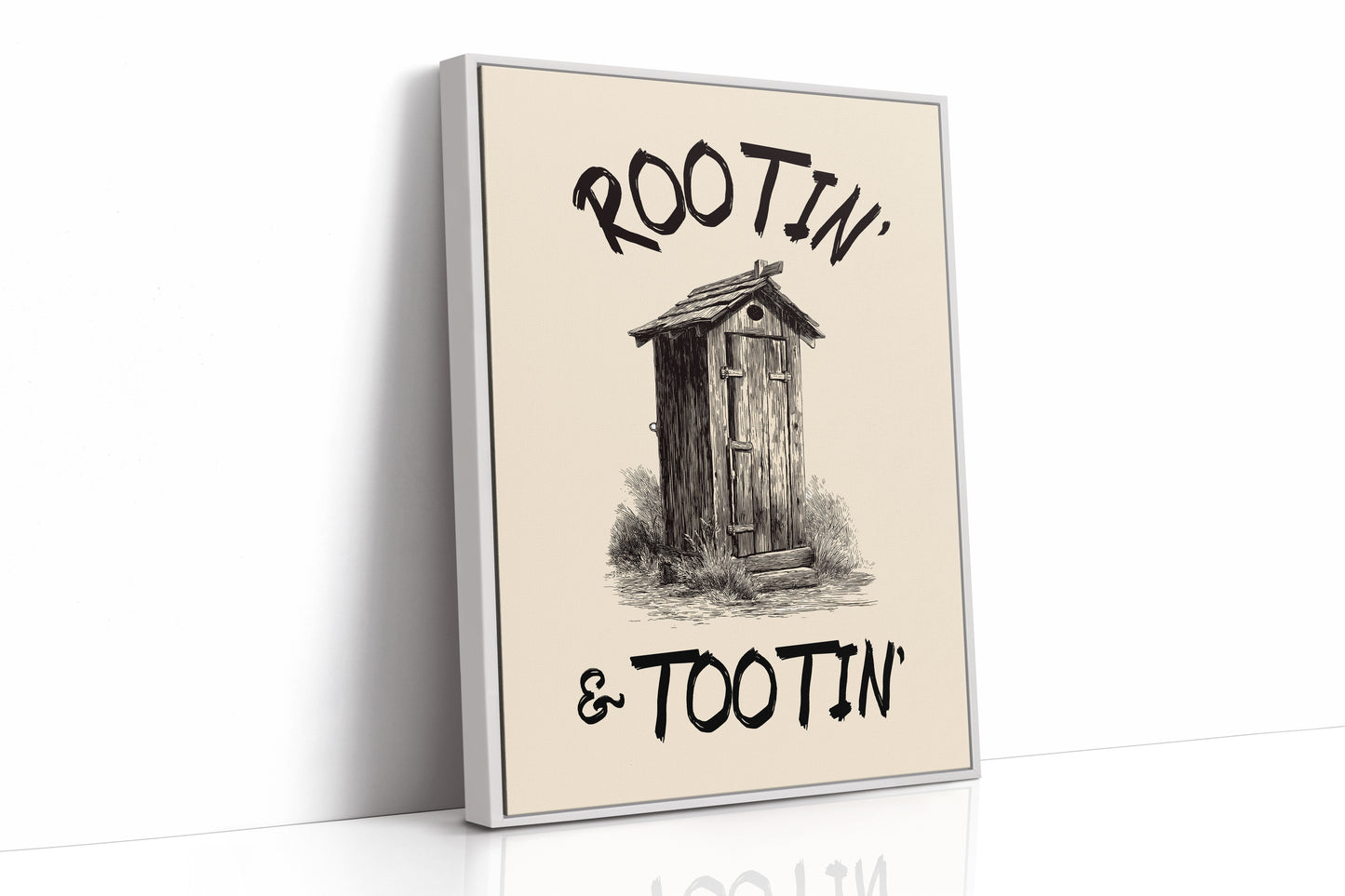 Rootin and Tootin Outhouse