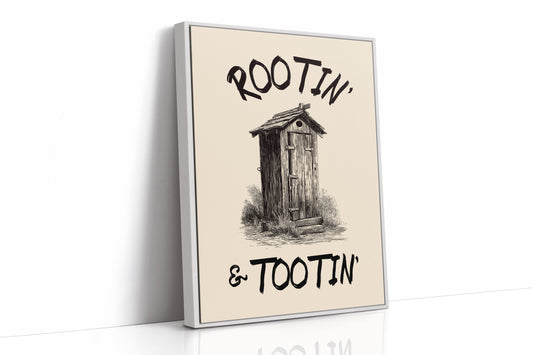 Rootin and Tootin Outhouse