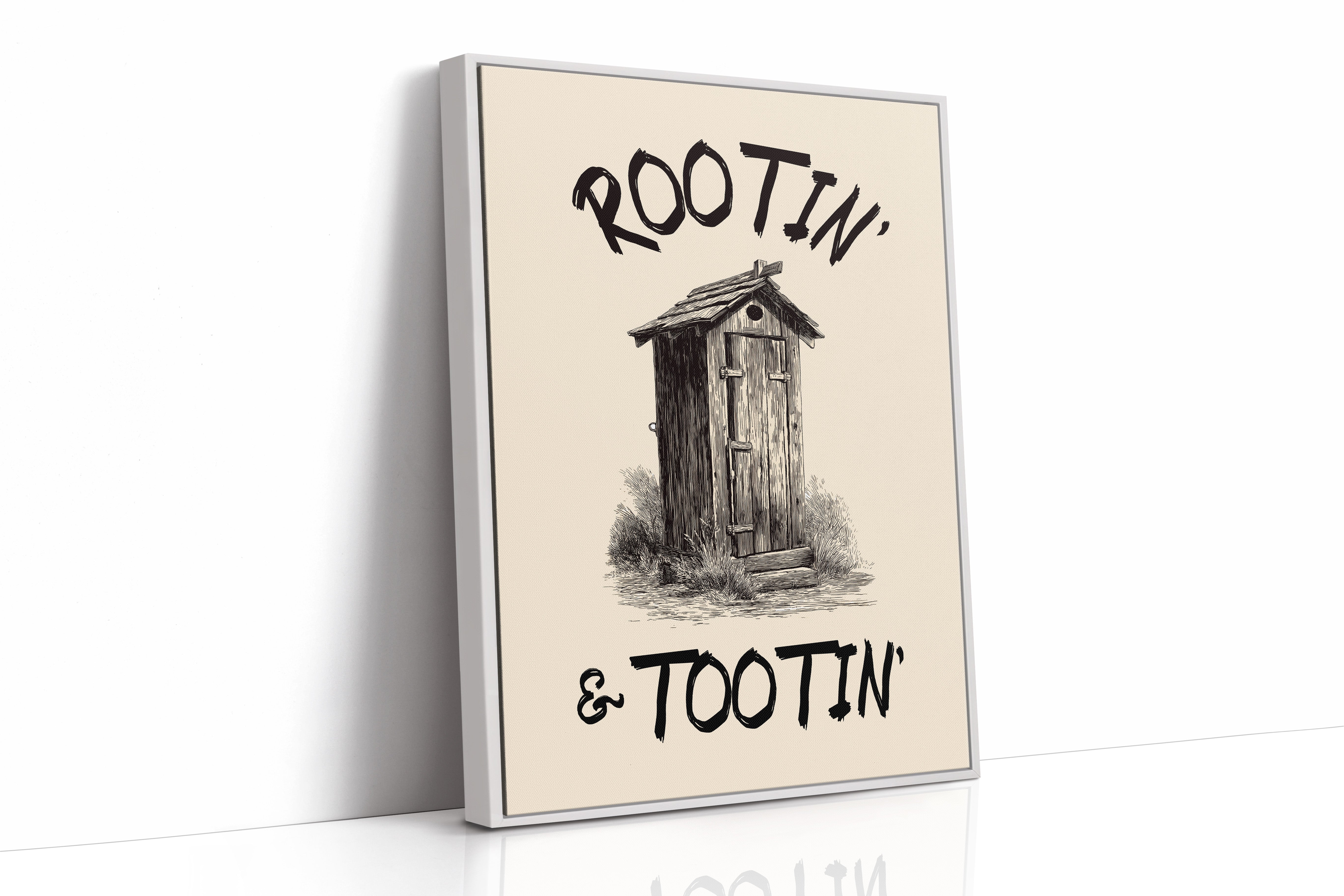 Rootin and Tootin Outhouse