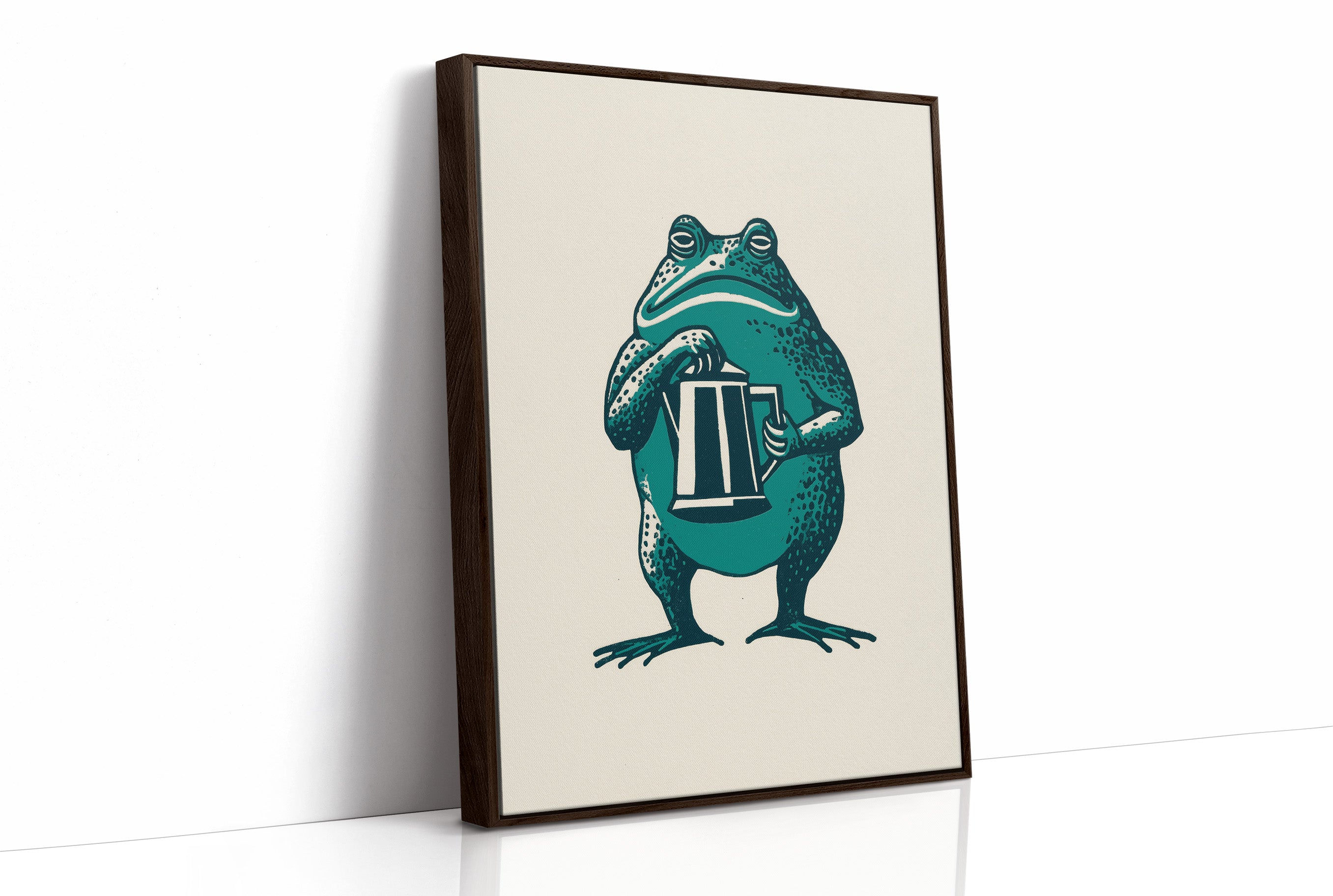 The Thoughtful Frog