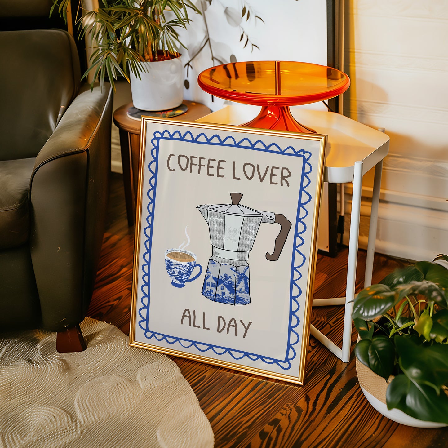 Morning Rituals in Blue