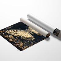 Midnight Garden's Golden Wings Unfold