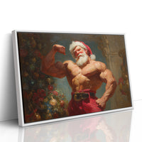 North Pole Gym Builds Holiday Muscle