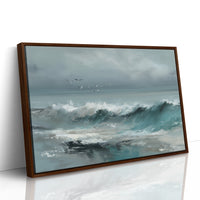 Teal Waves Call Ancient Mariners