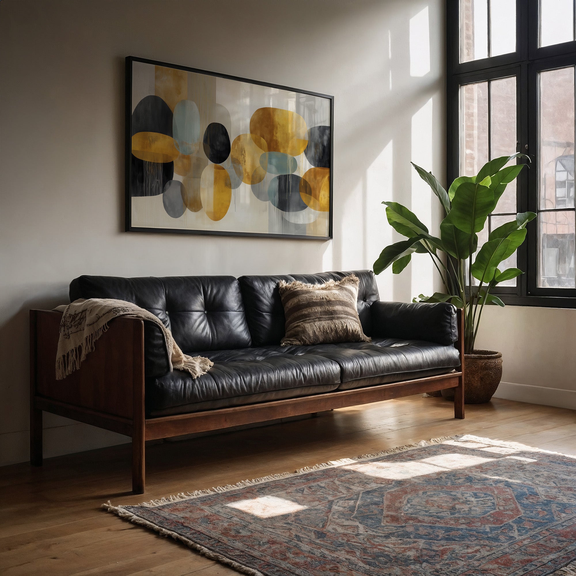 Sunlit Shapes Dance Through Autumn